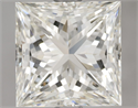 Natural Diamond 3.00 Carats, Princess with  Cut, J Color, VS1 Clarity and Certified by GIA
