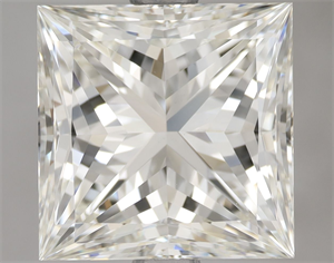 Picture of Natural Diamond 3.00 Carats, Princess with  Cut, J Color, VS1 Clarity and Certified by GIA
