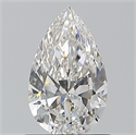 Diamante Natural 0.90 quilates, De pera , Color G, claridad VS2 y certificado GIA