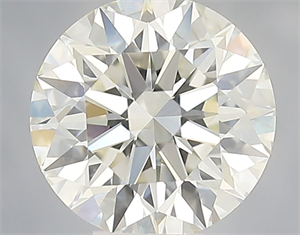 Picture of Natural Diamond 0.83 Carats, Round with Excellent Cut, J Color, VVS2 Clarity and Certified by IGI