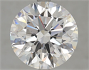 Lab Grown Diamond 5.02 Carats, Round with Excellent Cut, D Color, VVS1 Clarity and Certified by GIA