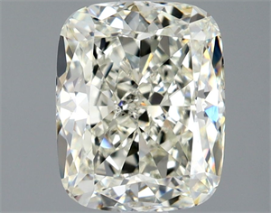 Foto Diamante Natural 2.01 quilates, Del cojín , Color K, claridad SI1 y certificado GIA de