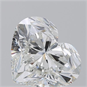 Natural Diamond 3.03 Carats, Heart with  Cut, H Color, VVS2 Clarity and Certified by GIA