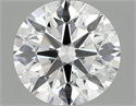Lab Grown Diamond 1.34 Carats, Round with Ideal Cut, D Color, VS1 Clarity and Certified by IGI