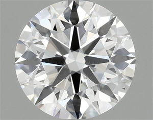 Picture of Lab Grown Diamond 1.34 Carats, Round with Ideal Cut, D Color, VS1 Clarity and Certified by IGI