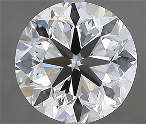 Foto Diamante Natural 2.01 quilates, Redondo , Color H, claridad VVS1 y certificado IGI de