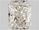 Natural Diamond 1.81 Carats, Radiant with  Cut, J Color, VS2 Clarity and Certified by GIA