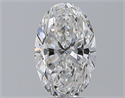 Natural Diamond 2.51 Carats, Oval with  Cut, E Color, SI1 Clarity and Certified by GIA
