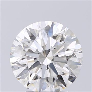 Foto Diamante Natural 2.81 quilates, Redondo , Color H, claridad SI1 y certificado GIA de