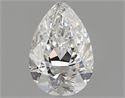 Diamante Natural 0.80 quilates, De pera , Color E, claridad SI2 y certificado GIA