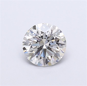 Picture of Lab Grown Diamond 1.07 Carats, Round with Ideal Cut, G Color, VVS2 Clarity and Certified by IGI