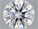 Lab Grown Diamond 1.01 Carats, Round with Ideal Cut, D Color, VS1 Clarity and Certified by IGI