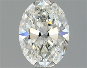 Picture of Natural Diamond 0.90 Carats, Oval with  Cut, H Color, VVS2 Clarity and Certified by GIA