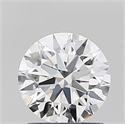 Del inventario de diamantes de laboratorio, 1.04 quilates, Redondo , Color E, claridad VVS1 y certificado IGI