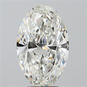 Picture of Natural Diamond 3.50 Carats, Oval with  Cut, H Color, VS2 Clarity and Certified by GIA