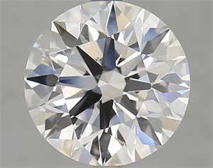 Picture of Lab Grown Diamond 4.33 Carats, Round with Ideal Cut, D Color, VVS2 Clarity and Certified by IGI