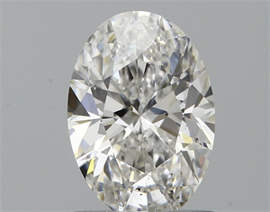 Picture of Natural Diamond 0.90 Carats, Oval with  Cut, G Color, SI1 Clarity and Certified by GIA