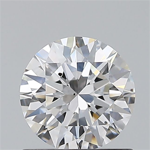 Picture of Natural Diamond 0.81 Carats, Round with Excellent Cut, E Color, SI1 Clarity and Certified by GIA