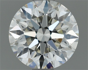 Picture of Natural Diamond 1.00 Carats, Round with Excellent Cut, I Color, VVS1 Clarity and Certified by IGI