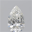 Natural Diamond 0.80 Carats, Pear with  Cut, H Color, VS1 Clarity and Certified by GIA