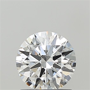 Picture of Lab Grown Diamond 1.10 Carats, Round with Ideal Cut, E Color, VVS2 Clarity and Certified by IGI