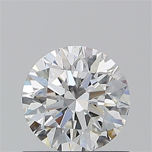 Picture of Natural Diamond 0.76 Carats, Round with Excellent Cut, F Color, VS1 Clarity and Certified by GIA