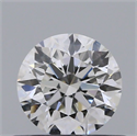 Diamante Natural 0.50 quilates, Redondo , Color G, claridad VS2 y certificado GIA