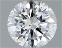 Natural Diamond 0.70 Carats, Round with Excellent Cut, G Color, SI1 Clarity and Certified by IGI
