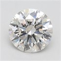 Lab Grown Diamond 2.39 Carats, Round with Ideal Cut, G Color, VS1 Clarity and Certified by IGI