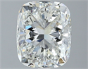 Diamante Natural 3.23 quilates, Del cojín , Color H, claridad VS1 y certificado GIA