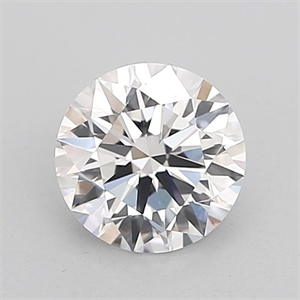 Picture of Lab Grown Diamond 1.03 Carats, Round with Ideal Cut, D Color, VVS2 Clarity and Certified by IGI