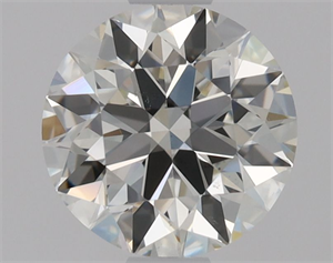 Picture of Natural Diamond 0.90 Carats, Round with Excellent Cut, J Color, VS2 Clarity and Certified by GIA