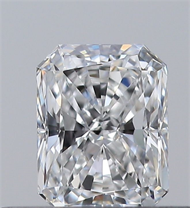 Foto Diamante Natural 0.31 quilates, Radiante , Color F, claridad VVS1 y certificado GIA de