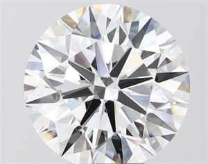 Picture of Lab Grown Diamond 4.53 Carats, Round with Ideal Cut, D Color, VVS1 Clarity and Certified by IGI