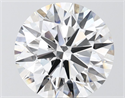 Lab Grown Diamond 4.53 Carats, Round with Ideal Cut, D Color, VVS1 Clarity and Certified by IGI