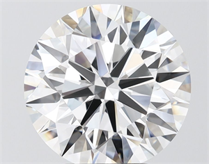 Picture of Lab Grown Diamond 4.53 Carats, Round with Ideal Cut, D Color, VVS1 Clarity and Certified by IGI