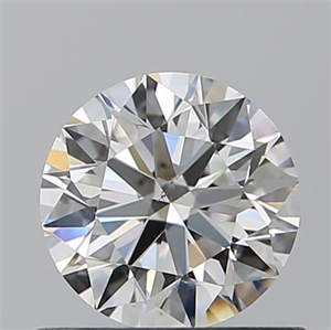 Picture of Natural Diamond 0.73 Carats, Round with Excellent Cut, H Color, VS2 Clarity and Certified by GIA