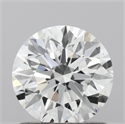 Lab Grown Diamond 1.03 Carats, Round with Excellent Cut, E Color, VS1 Clarity and Certified by IGI