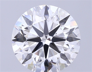 Picture of Lab Grown Diamond 7.53 Carats, Round with Ideal Cut, E Color, VVS2 Clarity and Certified by IGI