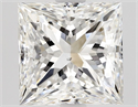 Natural Diamond 2.01 Carats, Princess with  Cut, G Color, VS2 Clarity and Certified by GIA
