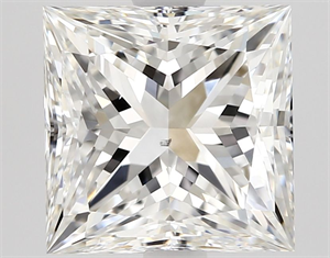 Picture of Natural Diamond 2.01 Carats, Princess with  Cut, G Color, VS2 Clarity and Certified by GIA