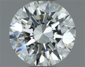 Picture of Natural Diamond 0.70 Carats, Round with Excellent Cut, I Color, VVS2 Clarity and Certified by IGI