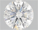 Natural Diamond 1.03 Carats, Round with Very Good Cut, H Color, I1 Clarity and Certified by GIA