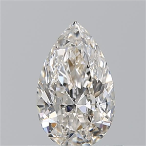 Picture of Natural Diamond 0.71 Carats, Pear with  Cut, I Color, VS2 Clarity and Certified by GIA