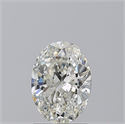 Natural Diamond 1.50 Carats, Oval with  Cut, I Color, VS2 Clarity and Certified by GIA