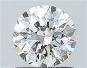 Natural Diamond 0.80 Carats, Round with Excellent Cut, H Color, VS1 Clarity and Certified by GIA