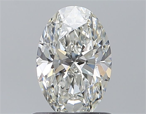 Picture of Natural Diamond 0.80 Carats, Oval with  Cut, H Color, VVS2 Clarity and Certified by GIA
