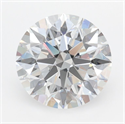 Del inventario de diamantes de laboratorio, 2.01 quilates, Redondo , Color D, claridad IF y certificado IGI