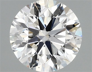 Picture of Lab Grown Diamond 1.50 Carats, Round with Excellent Cut, E Color, VS2 Clarity and Certified by IGI