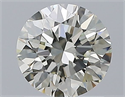 Natural Diamond 1.21 Carats, Round with Excellent Cut, L Color, VS1 Clarity and Certified by GIA